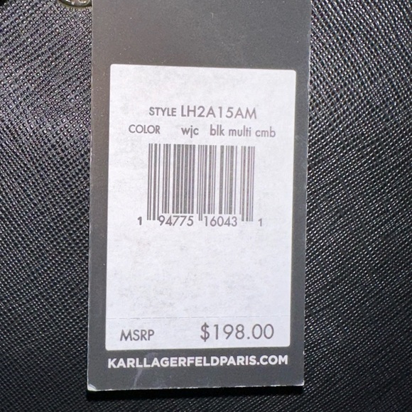 Karl Lagerfeld Paris charm Large Tote - Picture 3 of 6